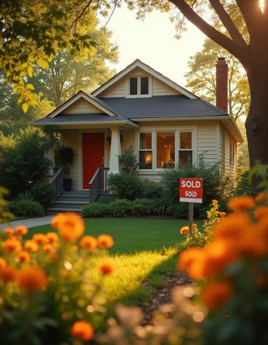 a mortgaged house