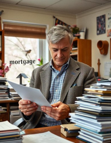 office of a first-time home buyer mortgage broker